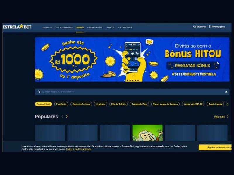 Figoal Estrelabet bonuses and promotions