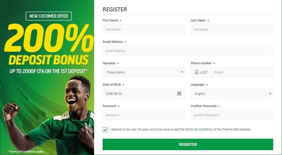 Bônus e promoções da Figoal PremierBet